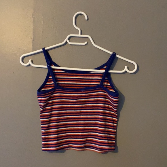Women’s small striped crop top. - Picture 2 of 2